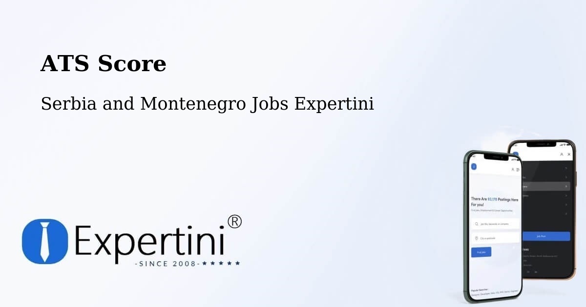 Resume ATS Score & Job Description Match Tool – Campbell River - Serbia and Montenegro Jobs Expertini