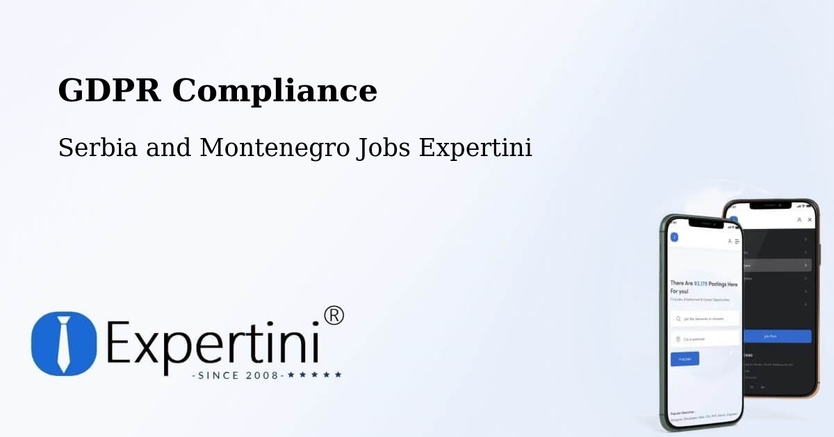 EU GDPR Compliance Statement – Campbell River - Serbia and Montenegro Jobs Expertini